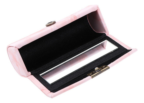 Caja De Lápiz Labial Recipientes Labiales Rosa Anaranjado