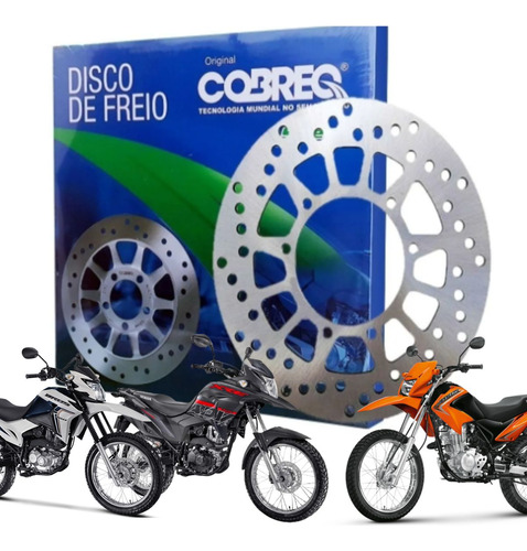 Disco Freio Dianteiro Honda Nxr Bros 160 2019 Cobreq 0011dis