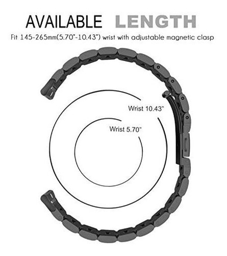 Imagen 6 de 7 de Compatible Para Polar Unite Band Reemplazo Del Metal Del Ac