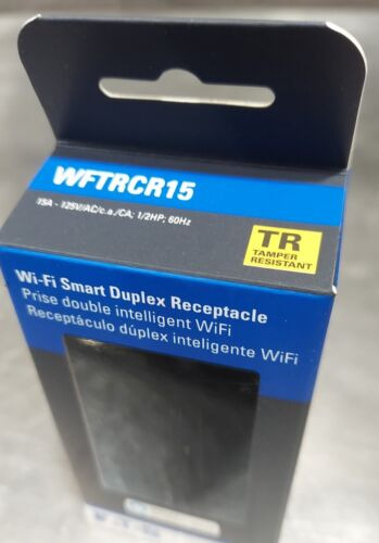 Eaton Wftrcr15-bk-sp-l. Wi-fi Smart Receptacle. Works W Ttb