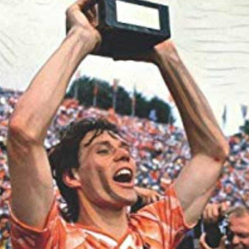 Camiseta Rettro Holanda 1988 Van Basten Gullit