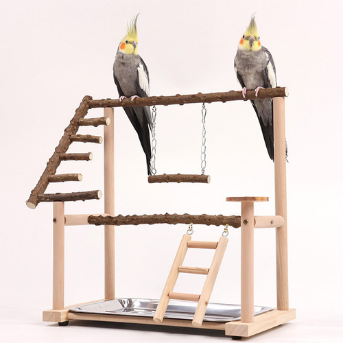 Parque De Juegos Para Pájaros, Resistente Soporte De Juego