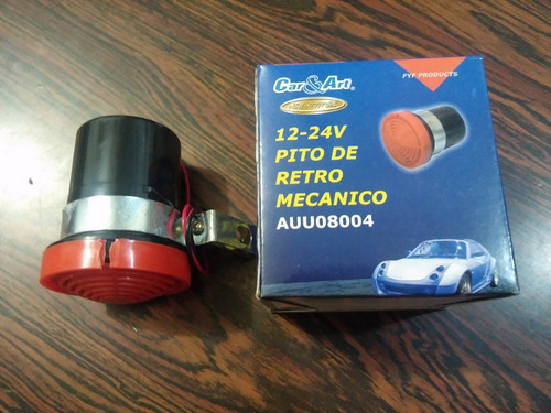 Pito De Retroceso Para Carros Autobuses Camiones 12 Y 24v