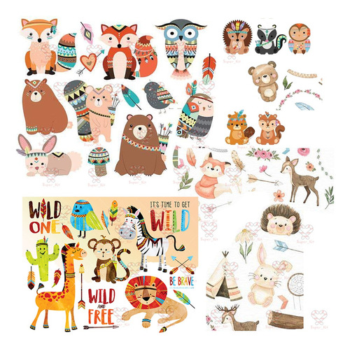 Animalitos Tribal Nordicos Cliparts Png Papeles Fondos 