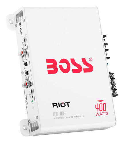 Imagem 2 de 6 de Módulo Amplificador Boss Marine Mr1004 Marinizado 4 Canais
