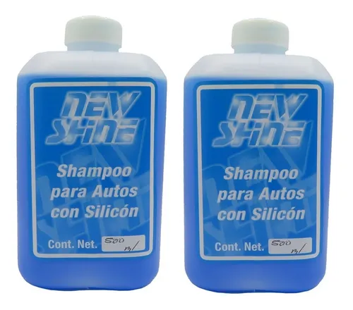 comprar 2 Shampoo Para Autos Con Silicon Excelente Brillo 500ml