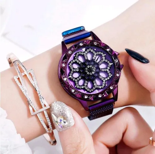 Reloj con pulsera magnetica deals