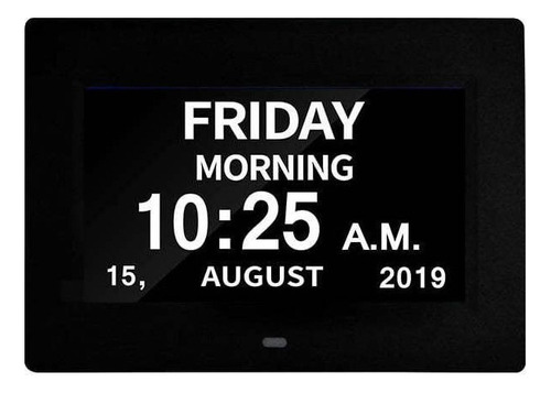 Reloj Diurno Con Calendario Digital Con Fecha/día/semana