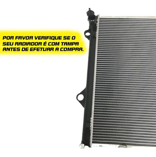 Radiador Toyota Prado Land Cruiser 3.0 C/ Bocal 2004 Á 2010