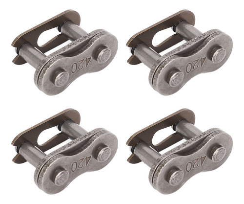 Eslabón De Conexión De Cadena De Motocicleta, Conector 10pcs