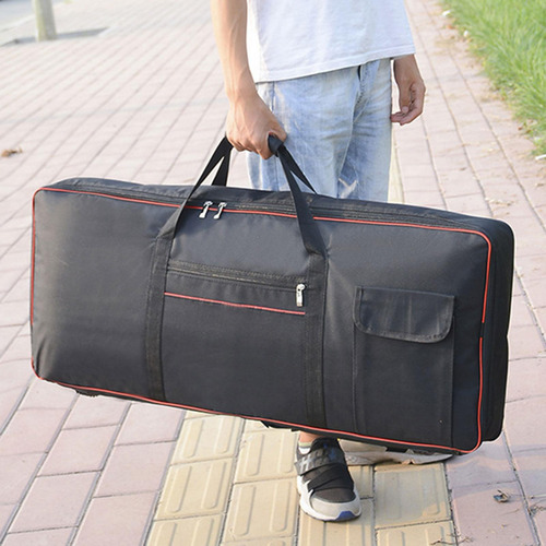Capa Para Teclado De 61 Teclas, Design Moderno E 93x25x7cm