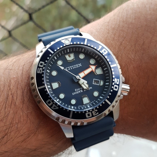 Relógio Citizen Diver Eco Drive Bn0151 Completo