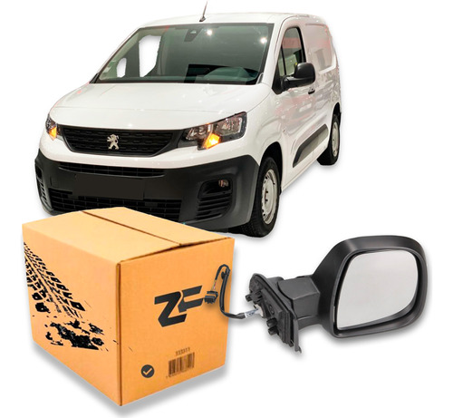 Espejo Electri Negro Peugeot Partner K9 /berlingo 2019 /2023