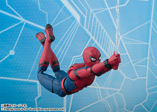 S.h. Figuarts Spider-man Homecoming Bandai Original Jp (Usado)