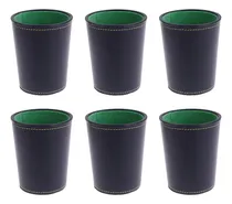 Comprar Taza De Cuero Para Dados Con Fieltro Y 30 Dados