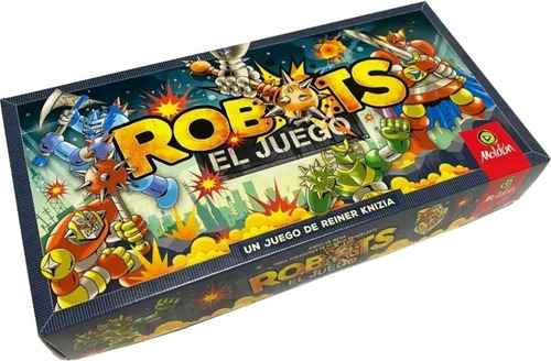 Juego De Mesa Cartas Robots Original Maldon Mundo Manias