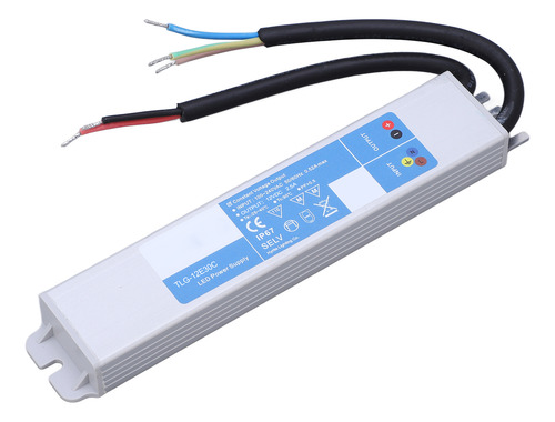 Adaptador De Transformador Impermeable Ip67 Con Controlador