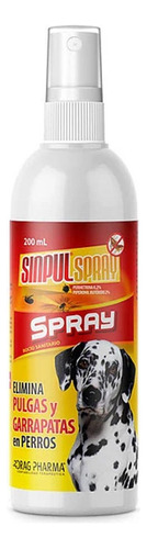 Sinpul Spray 200 Ml Para Pulgas Y Garrapatas 