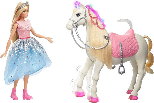 Barbie Princess Adventure - Caballo Deluxe C/ Luz Y Sonidos
