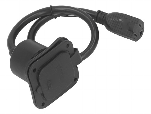 Enchufe De Entrada De Corriente Alterna De 2 Polos Y 3 Cable