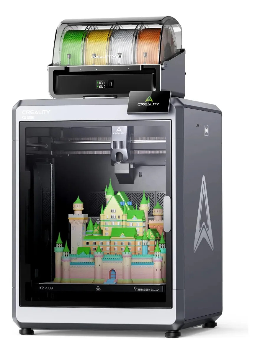 Impressora 3D Cfs Speed multicolorida Creality K2 Plus Cinza-escuro 1.75 mm