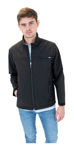 Campera Pato Pampa Softshell Alvear Negro