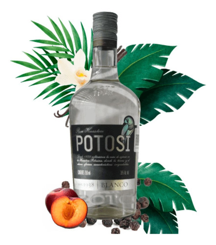 Ron Potosí Blanco 750 Ml (12 Pack)