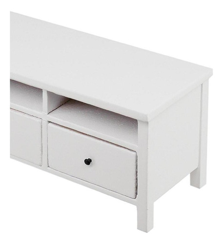 De Madera Gabinete De Tv En Miniatura Juguete Para Blanco
