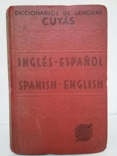 Diccionario Cuyás  Inglés - Español. Spanish - English. 