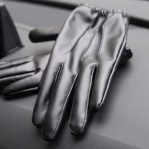 Guantes De Cuero Yameize Apto Para Pantalla Táctil P/hombre