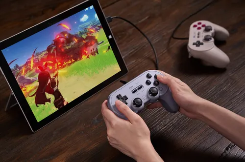 Controlador Con Cable 8bitdo Pro 2 Para Switch/windows/steam