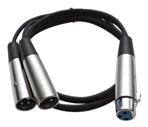 Seismic Audio - Sa-y2.3 - Cable De Conexión Divisor De 3 Pie