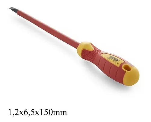 Destornillador Para Electricista 1.2x6.5x150mm Bremen 4200