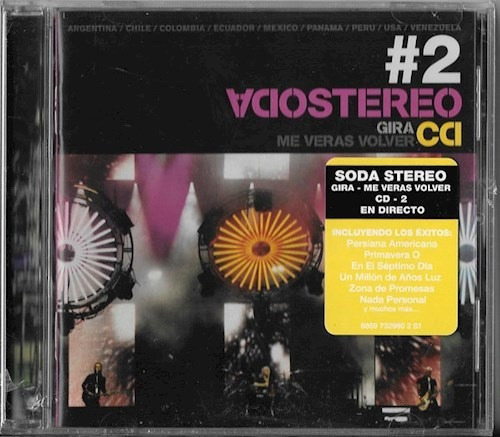 Soda Stereo - Me Veras Volver Gira 2007 Vol. 2 S