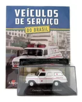 Comprar Miniatura Com Revista Ambulância Coleção Veículos De Serviço