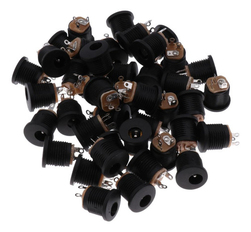 50 Pcs Dc-022b 5,5 Mm X 2,1 Conector De