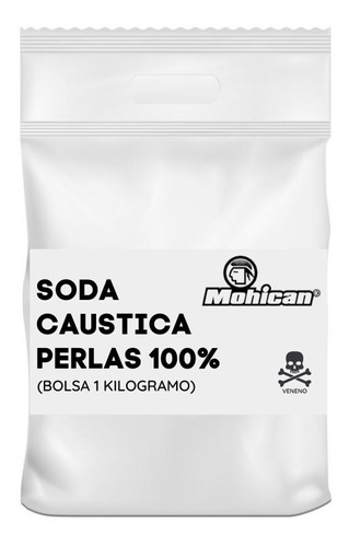 Soda Caustica En Perla Al 100 %  Bolsa 1 Kg