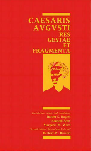 Caesaris Augusti: Res Gestae Et Fragmenta, De Benario, Herbert W.. Editorial Wayne St Univ Pr, Tapa Blanda En Inglés