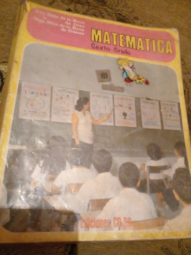 Matemática 6to. Grado. Elia De La Roca Usado 