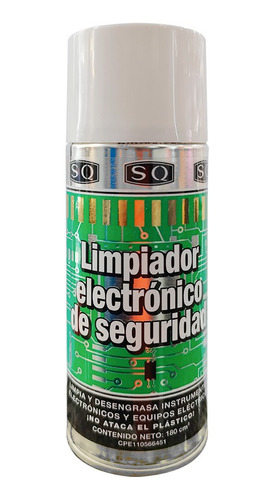 Limpiador De Contactos Electronicos Sq 180ml