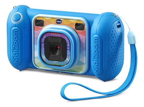 Cámara Vtech Kidizoom Pix Plus Azul 2mp Con Efectos Creativo