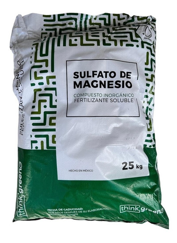 Sulfato De Magnesio, Sales Epson, Sulmag 25 Kgs
