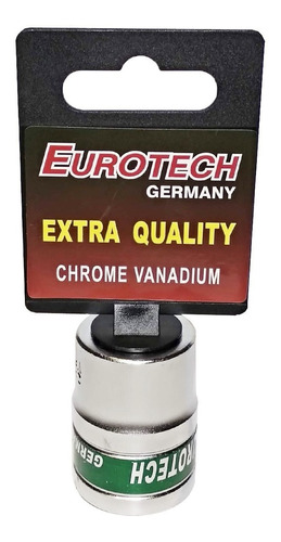 Dado Tubo 13 Mm 1/2 Eurotech Cromo Vanadio - Electroimporta