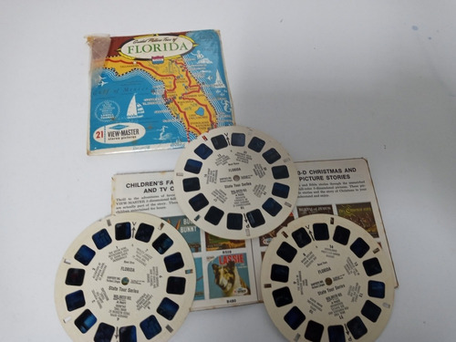 7k Miami Florida 03 Discos Para View Master 1966