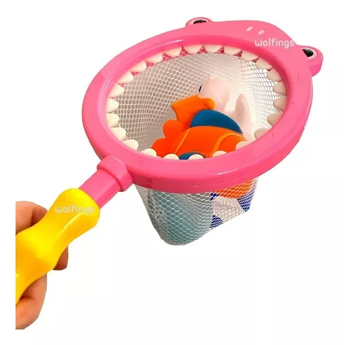 Juego De Pesca Juguete Para El Baño Agua Atrapar Peces