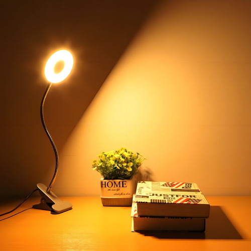 L Lámpara Led Recamara Escritorio Lectura Ajustable