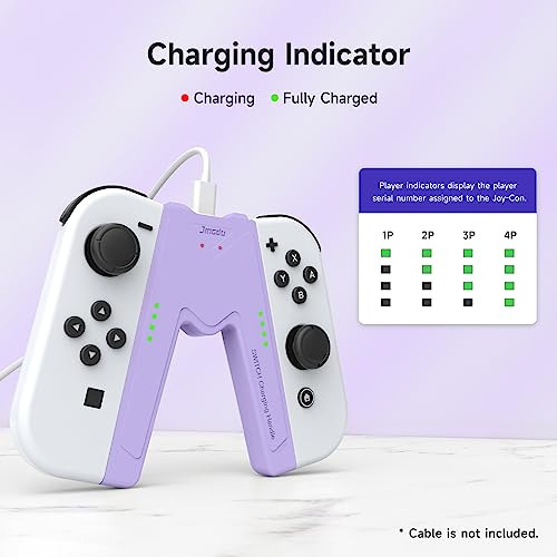 Pack De Cargador Joy-con Compatible Con Nintendo Switch