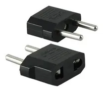 Comprar Adaptador Ficha Americana 2 Patas Chatas-redondas 