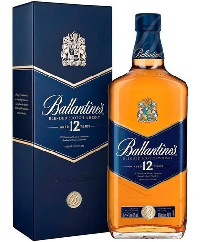 Whisky Ballantines Blended 12 Anos