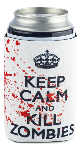 Tazas Funny Guy Keep Calm And Kill Zombies Lata De Neopreno